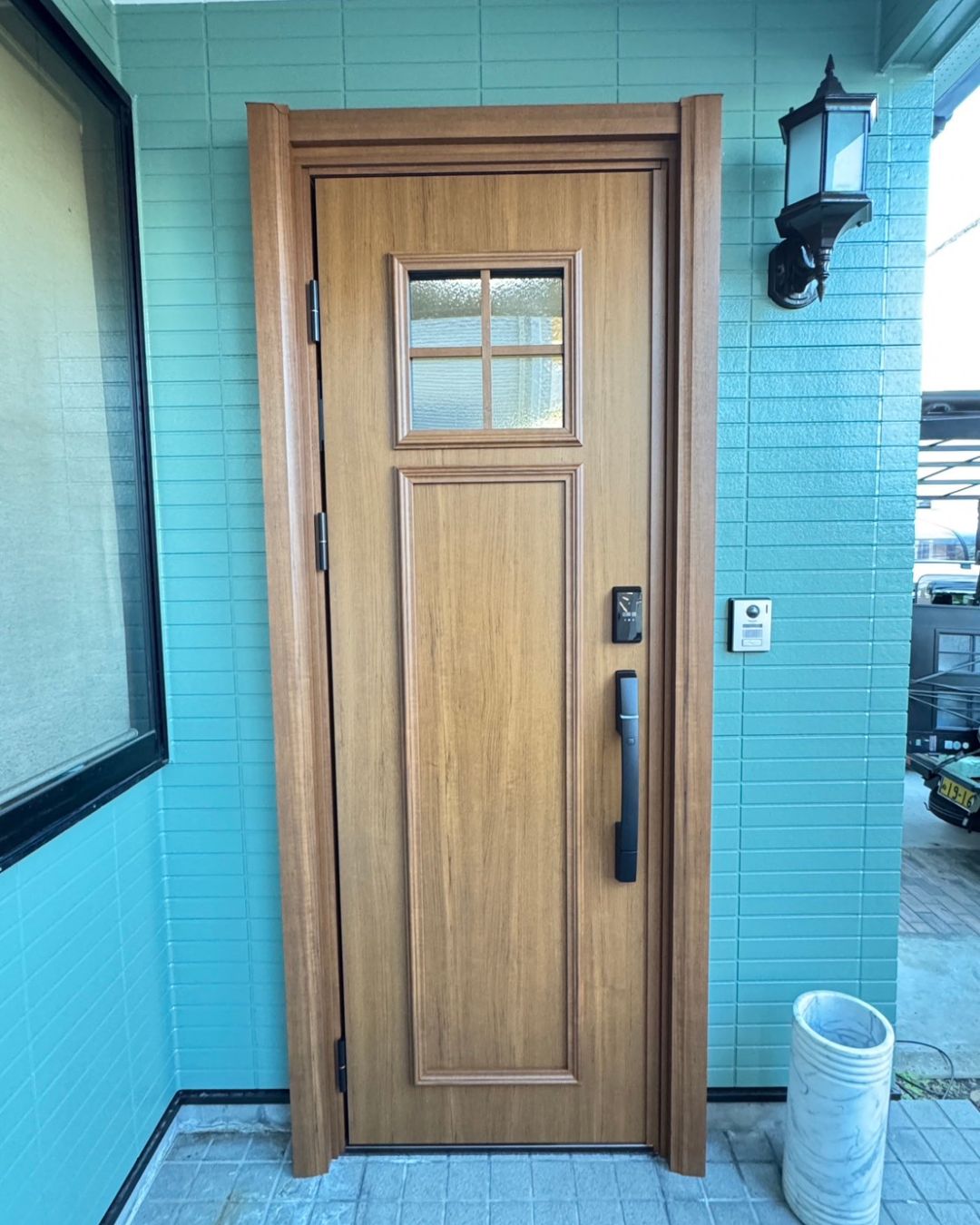 〜YKK AP 顔認証玄関ドアリフォーム〜