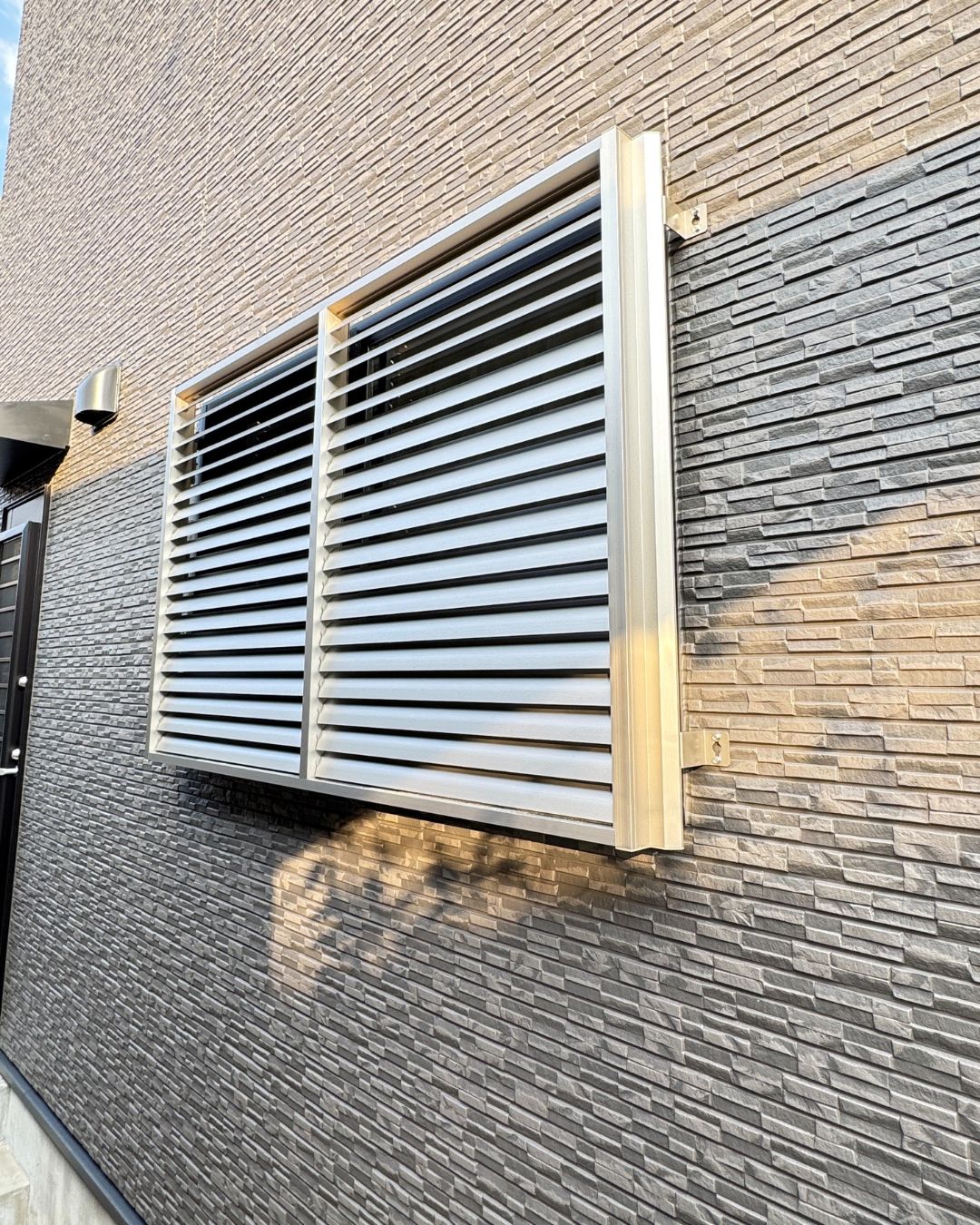 多機能ルーバーを設置しました!