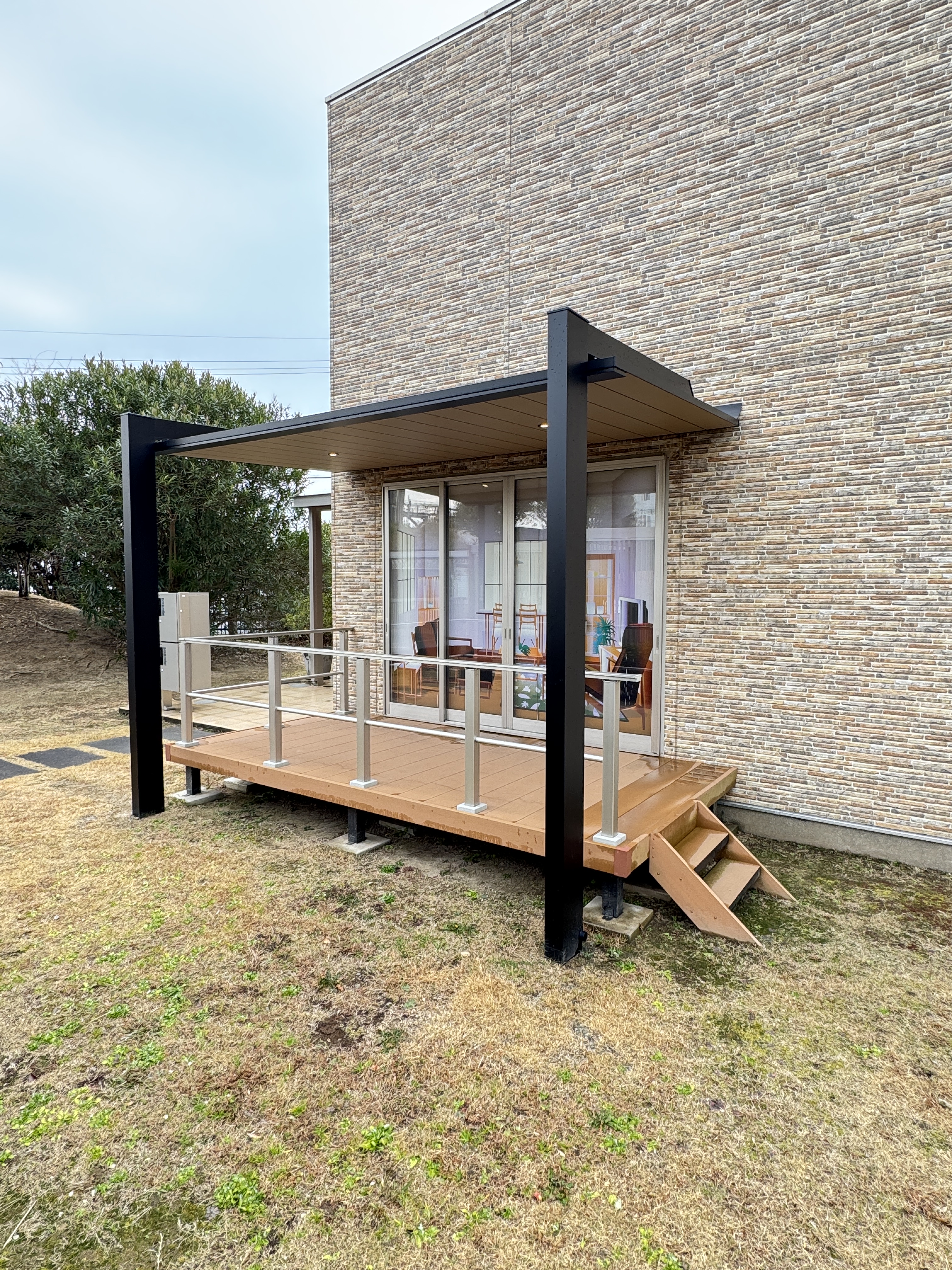 九州視察（デッキ・サンルーム・ひさし）