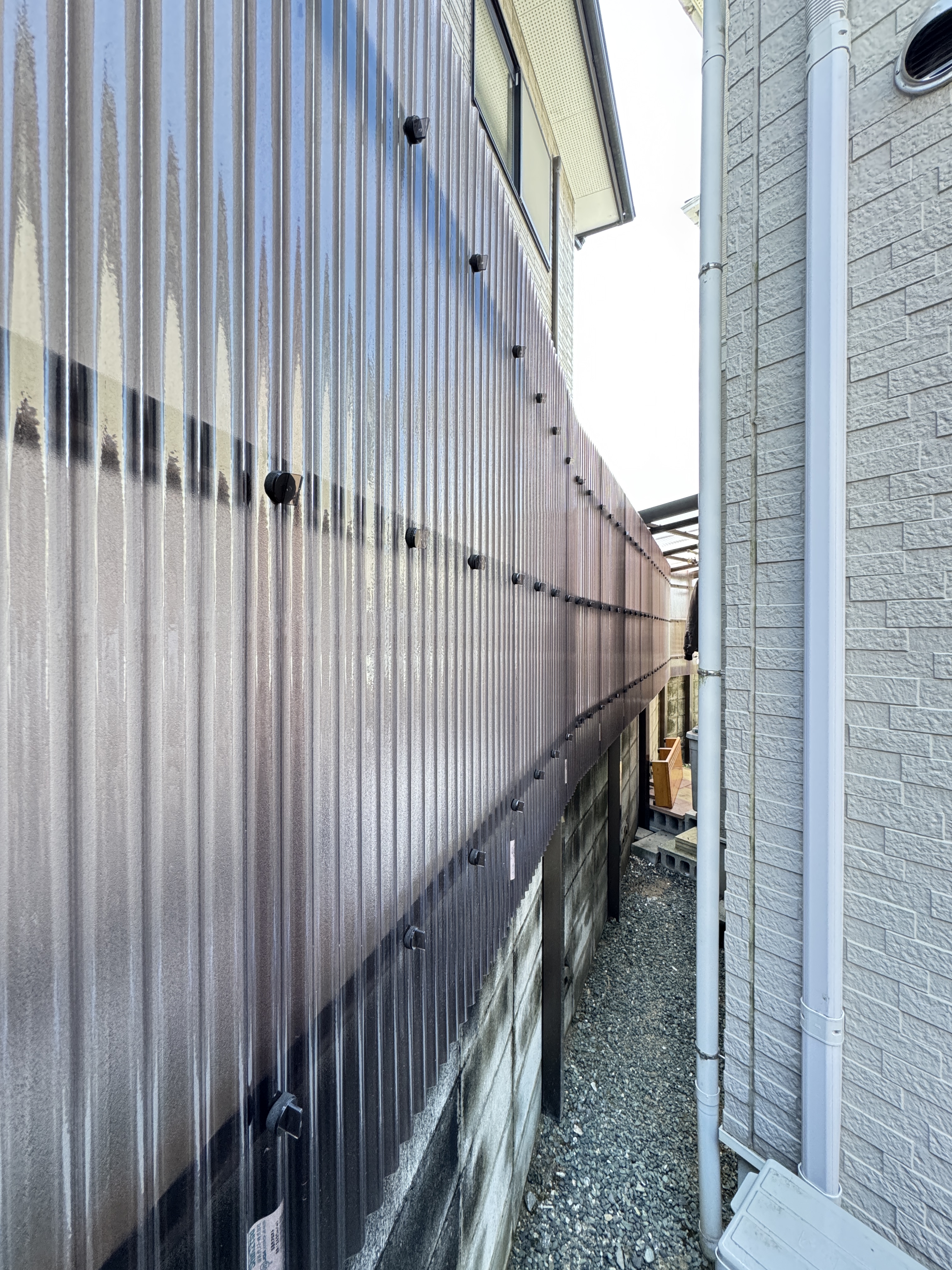 波板張り替えをしました！