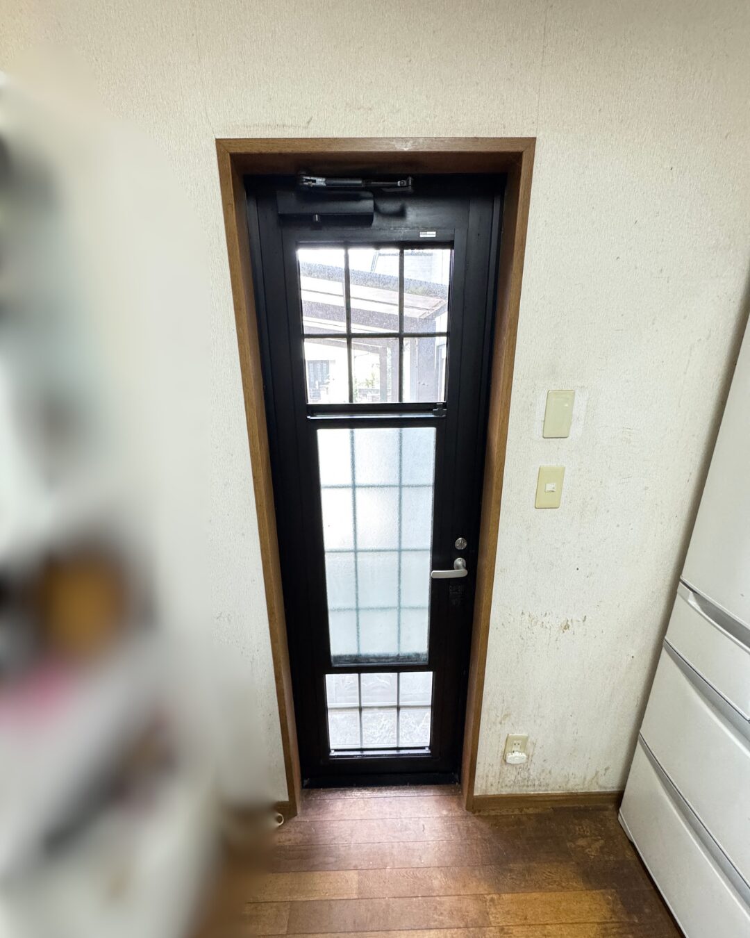 ~勝手口の修理を行いました🔧~