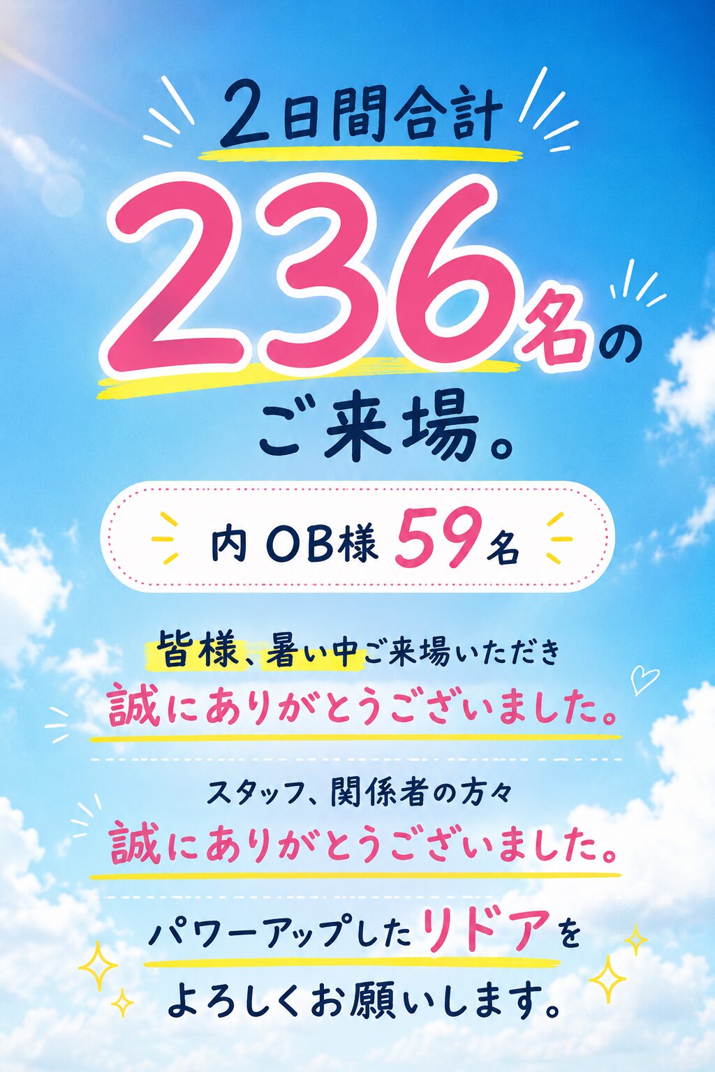 リドアショールームOPENイベントを開催しました！